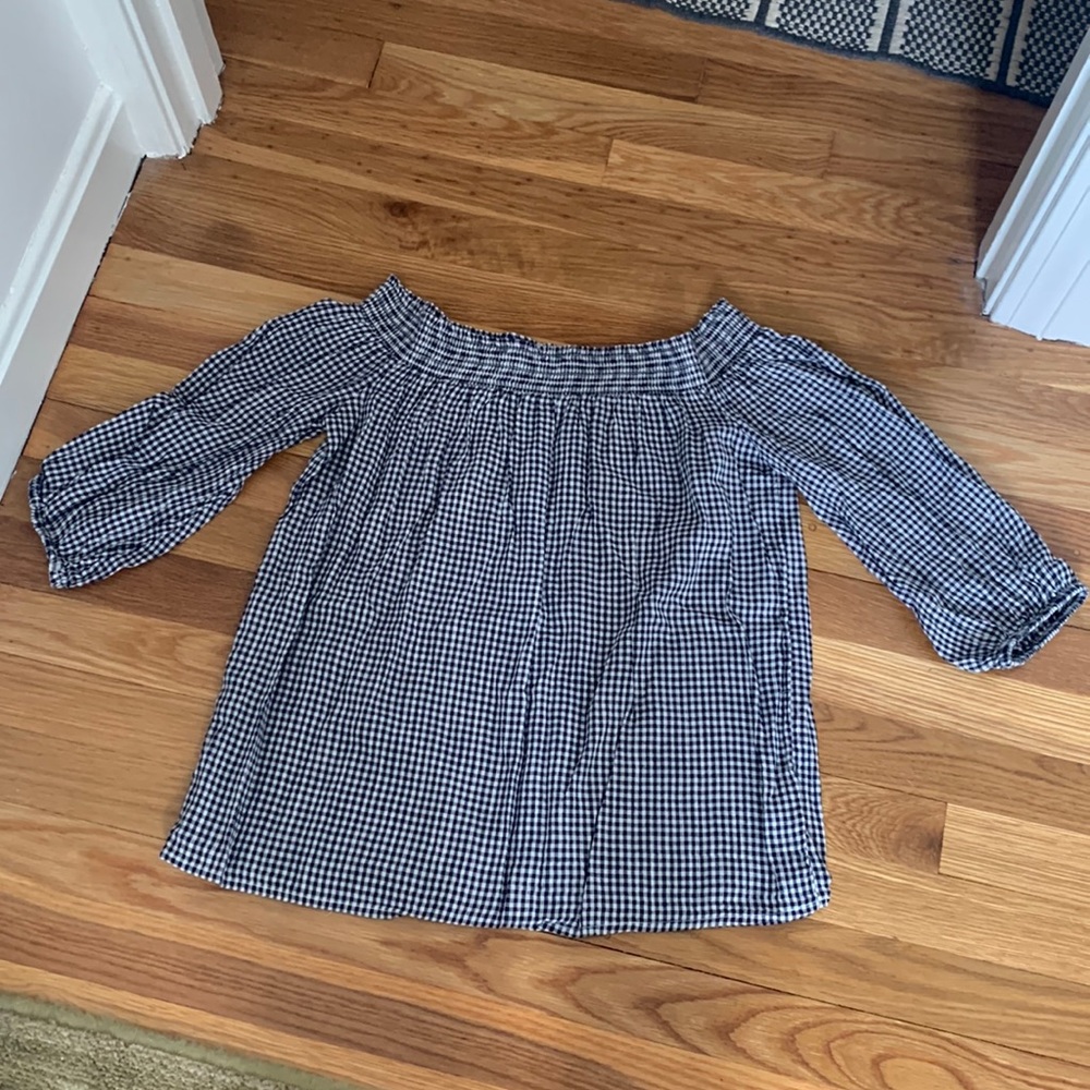 Off the shoulder blouse